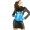 Mini-robe manches longues en latex personnalisable
