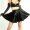 Jupe courte en latex Swinger par Latexa
