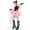 Jupe courte en latex personnalisable