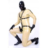 Harnais de bondage latex BDSM