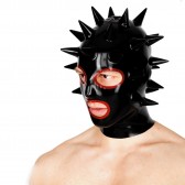 Cagoule latex SM homme avec piques