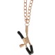 Collier de bondage avec pinces à seins BegMe