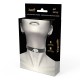 Collier choker noir 2 anneaux