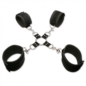 Hog Tie avec menottes néoprène