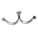 Menottes arrondies luxueuses en acier