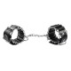 Menottes Hinge Like en acier et similicuir