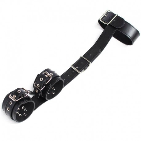 Harnais bondage cou, torse et poignets - Malins-Plaisirs BDSM Harnais bondage cou, torse et poignets - Malins-Plaisirs BDSM