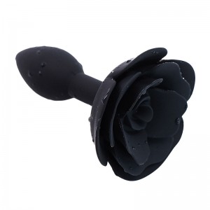 Plug anal rose noir