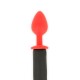 Plug anal silicone queue de diable