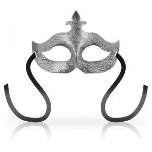 Masque fleur de lys argent