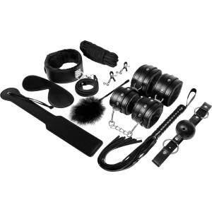 Kit d'accessoires BDSM Experience Black
