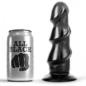 Dildo anal All Black 17 cm