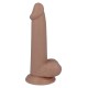 Gode lisse et réaliste avec ventouse et scrotum Mr Intense n° 10