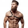 Harnais fetish submissive épaule