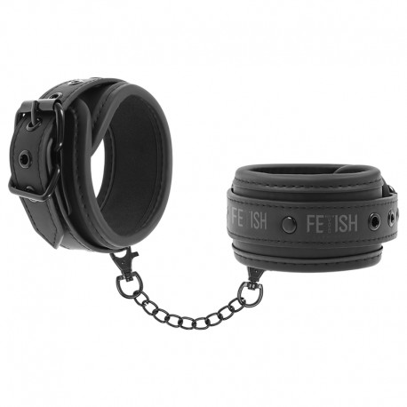Menottes de poignet fetish submissive noir