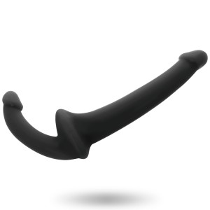 Gode strapless noir Addicted Toys