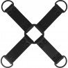 Hogtie croix BDSM pour connecter les menottes - Bondage Malins-Plaisirs