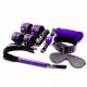 Kit bondage 8 pièces accessoires BDSM et coffret métal