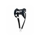 Harnais BDSM avec cockring métal - Lingerie soumis Malins-Plaisirs