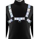 Harnais BDSM de torse holographique - Tenue SM Malins-Plaisirs