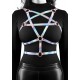 Harnais de poitrine holographique - Tenue BDSM Malins-Plaisirs