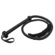 Fouet noir 150cm cuir végétal - Accessoires BDSM Malins-Plaisirs