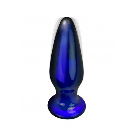 Plug vibrant en verre - Plaisir anal Malins-Plaisirs