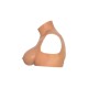 Prothèse courte silicone faux seins - Accessoires Travestis BDSM