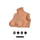 Prothèse courte silicone faux seins - Accessoires Travestis BDSM