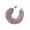 Plug anal fourrure loup gris - Boutique BDSM Malins-Plaisirs