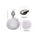 Plug queue de lapin blanche Pet-Play - Boutique BDSM Malins-Plaisirs