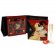 Kit exploration sensuel Shunga secrets fraises - Boutique BDSM Malins-Plaisirs