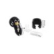 Cage de chasteté silicone L - Boutique BDSM Malins-Plaisirs