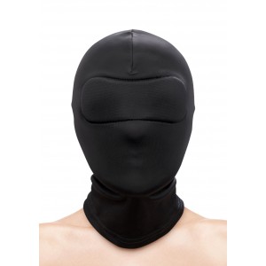 Cagoule close Black Hood - Boutique BDSM Malins-Plaisirs