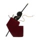 Kit bondage de luxe similicuir - le sac de rangement en velours