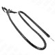 Fouet BDSM vinyle 140 cm - Accessoires BDSM Malins-Plaisirs