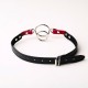 Baillon écarteur bouche rouge Deep-Throat - Une sangle de réglage pour un ajustement parfait