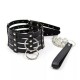 Collier sangles corset noir - Accessoires BDSM Malins-Plaisirs