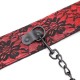 Collier dentelle et cuir Baroque - Boutique BDSM Malins-Plaisirs