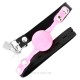 Bâillon boule silicone rose - Accessoires BDSM Malins-Plaisirs