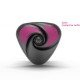 Clit stimulator Heart Desire Noir - E-stim BDSM Malins-Plaisirs