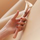 Vibromasseur élégant Calla rose poudré - Sextoys BDSM Malins-Plaisirs