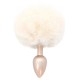 Plug queue de lapin Gold Bunny - Plug Pet Play Malins-Plaisirs