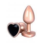 Bijou d'anus Gold Heart - Plug anal élégant Play Malins-Plaisirs