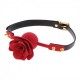 Pack BDSM Wild Rose Addict - Bâillon respirable en forme de rose