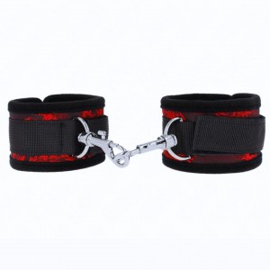 Menottes élégantes motifs floraux - Accessoires BDSM Malins-Plaisirs