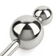 Crochet anal bondage hook acier 2 boules - Sextoy BDSM Malins-Plaisirs