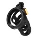 Cage de chasteté noire Brutal - Accessoires BDSM Malins-Plaisirs