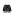 Mini jupe en mesh noir transparent avec harnais porte-jarretelles