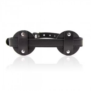 Masque Blindfold rond Eyepatch - Boutique BDSM Malins-Plaisirs